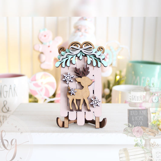 Pinkmas Collection - Reindeer Sled