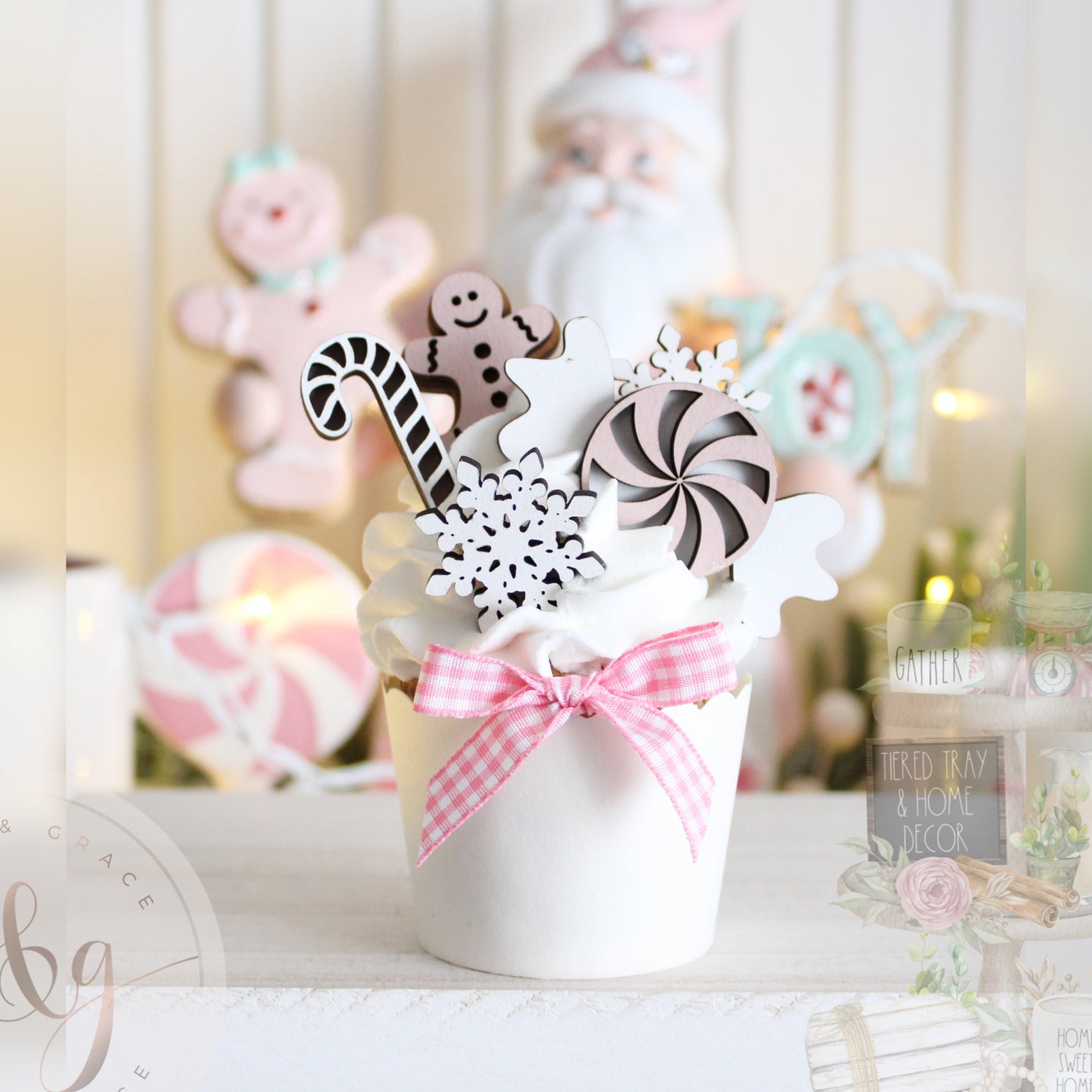 Pinkmas Collection - Faux Cupcake