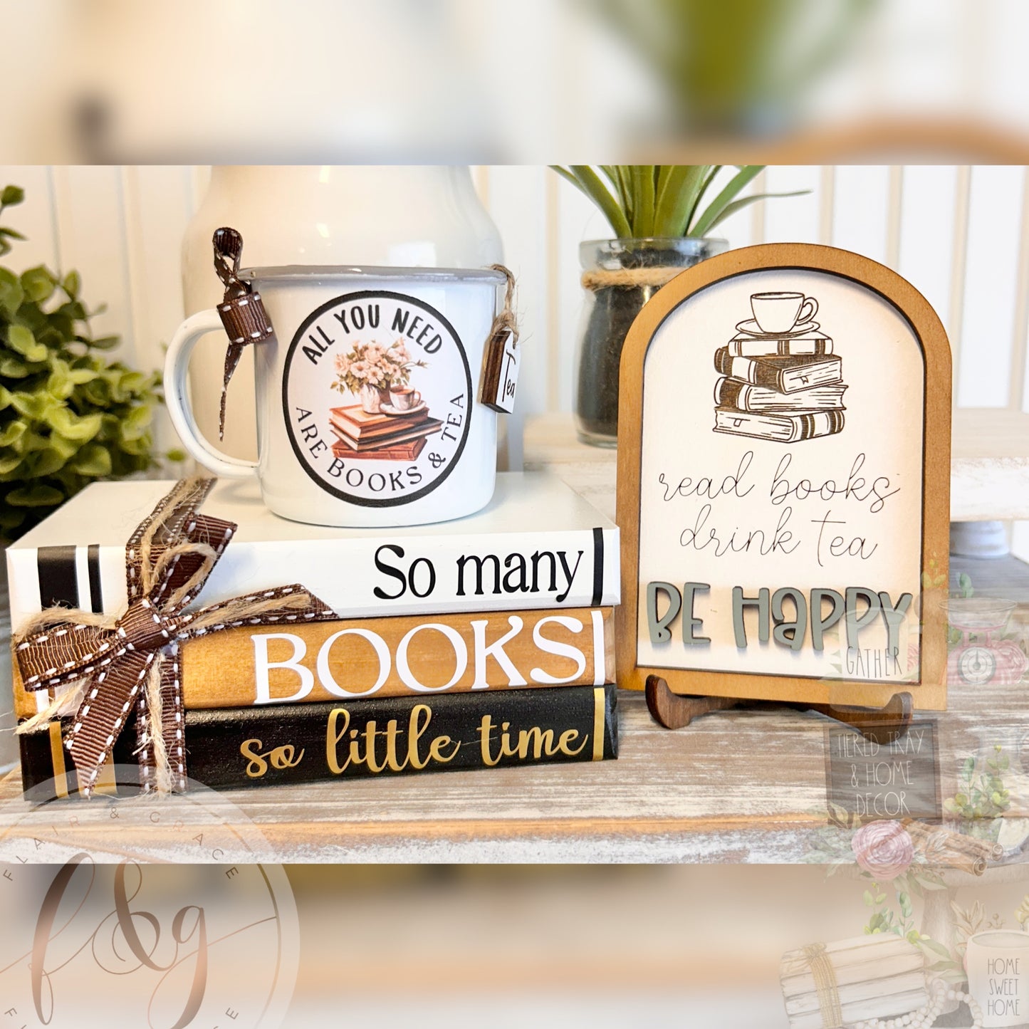 Book Addict - Read Books Drink Coffee/Tea Be Happy