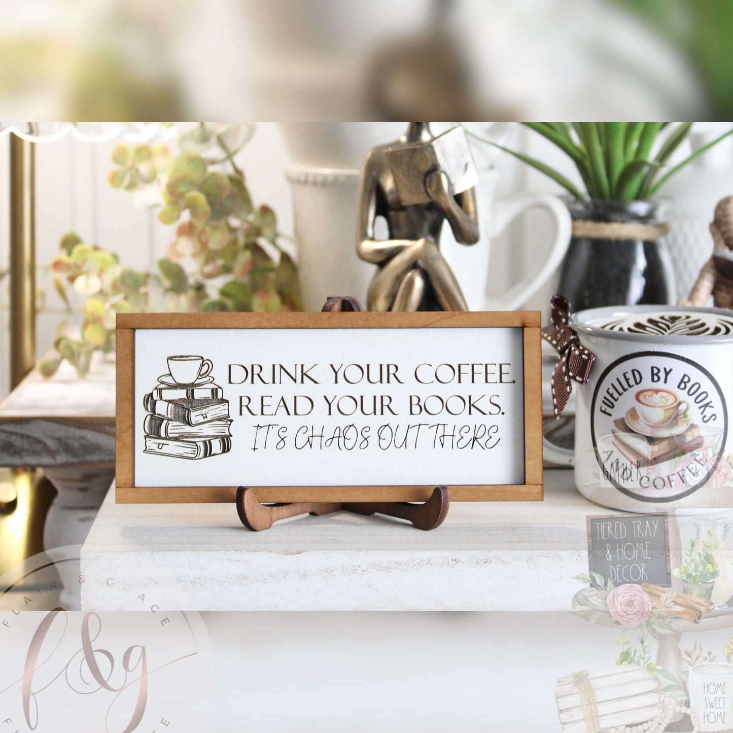 Book Addict - Drink Your Coffee Read Your Books It’s Chaos out There