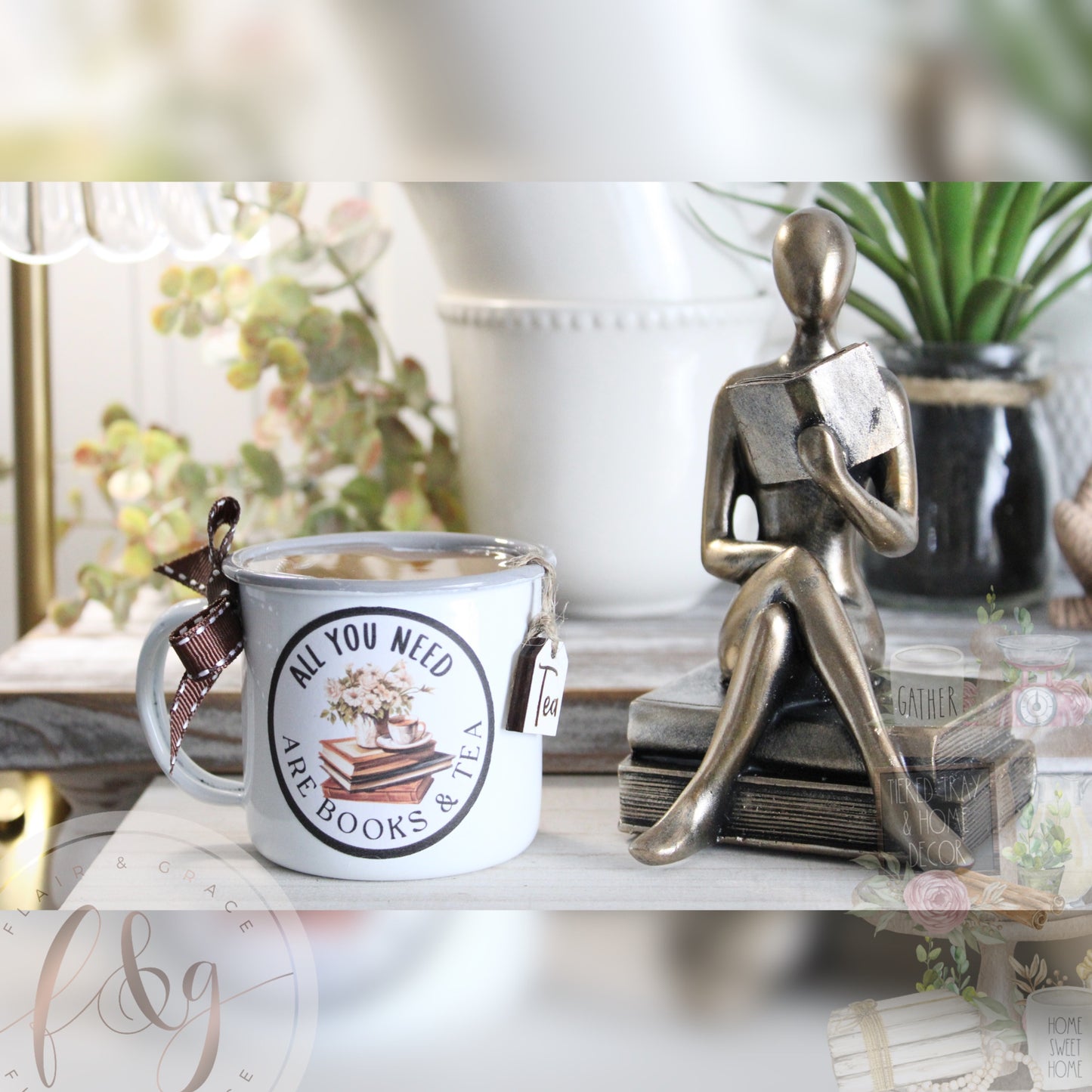 Book Addict - Tea Mini Mug