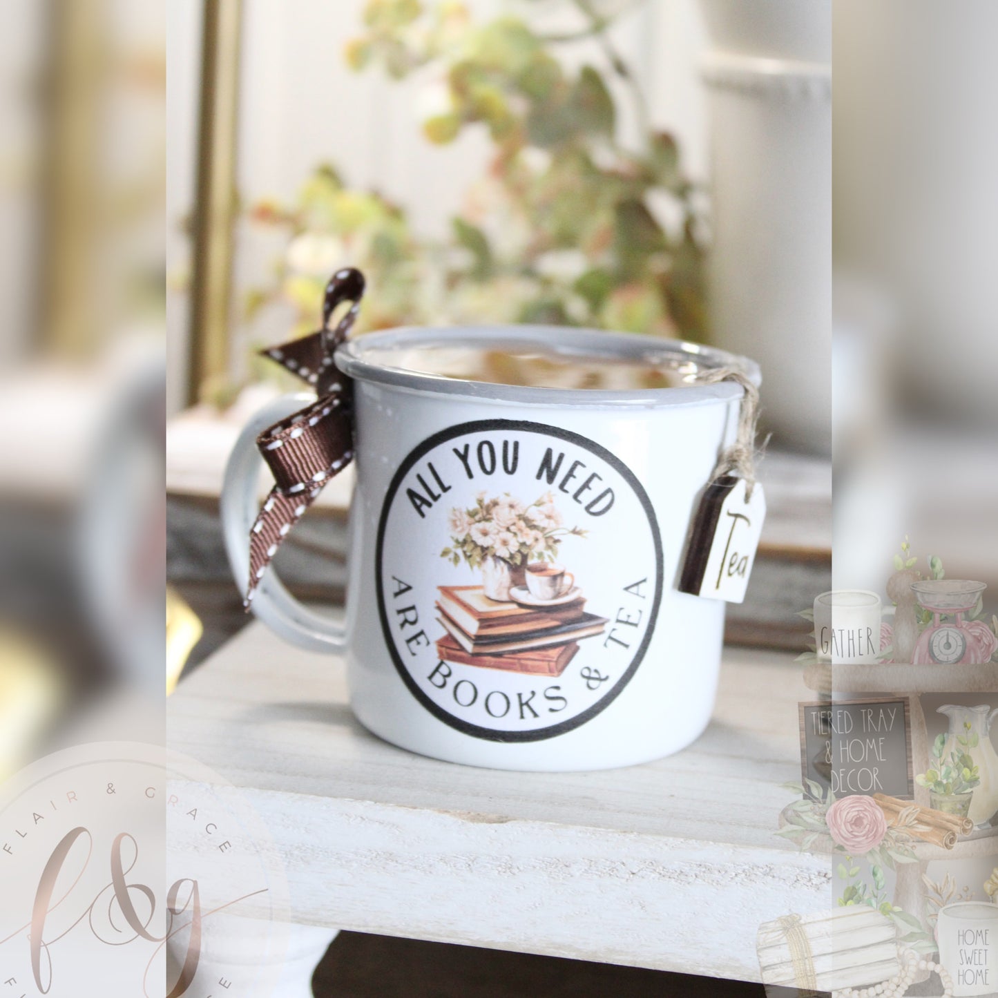 Book Addict - Tea Mini Mug