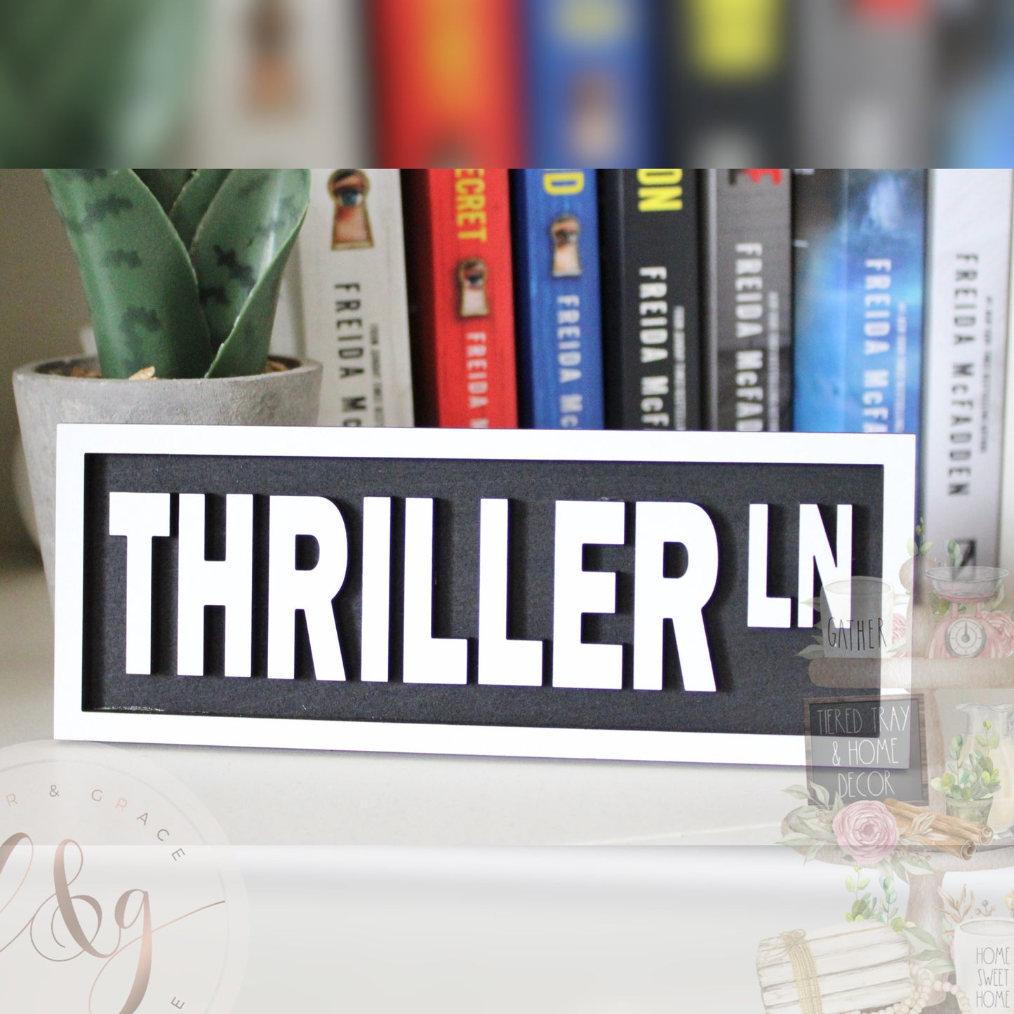 Book Genre Street Signs