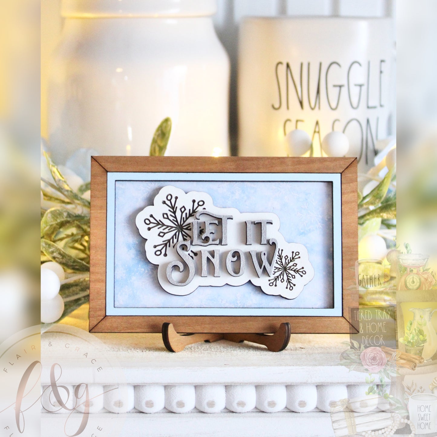 Winter Magic Collection - Let it Snow Sign