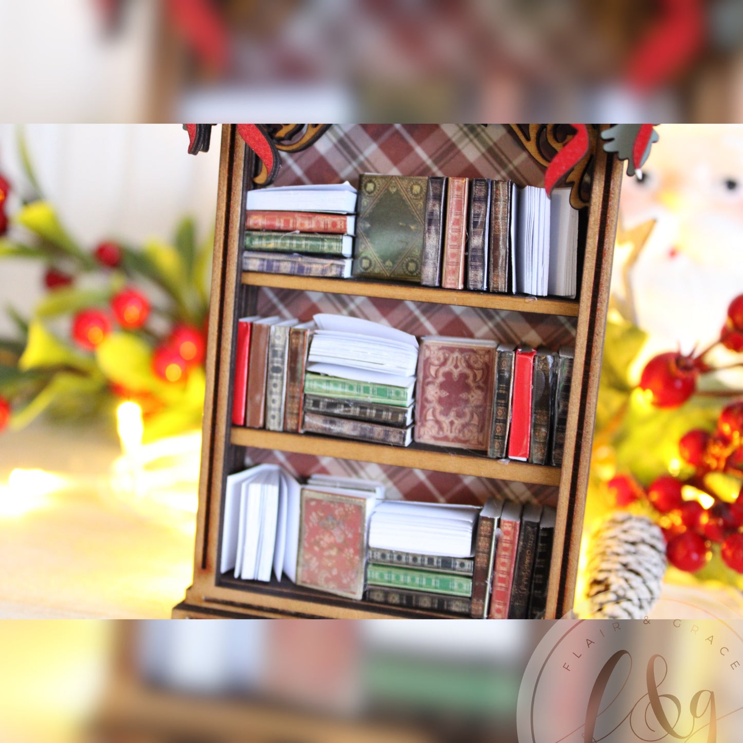 Cozy Christmas Bookshop Collection - Santa’s Bookshelf