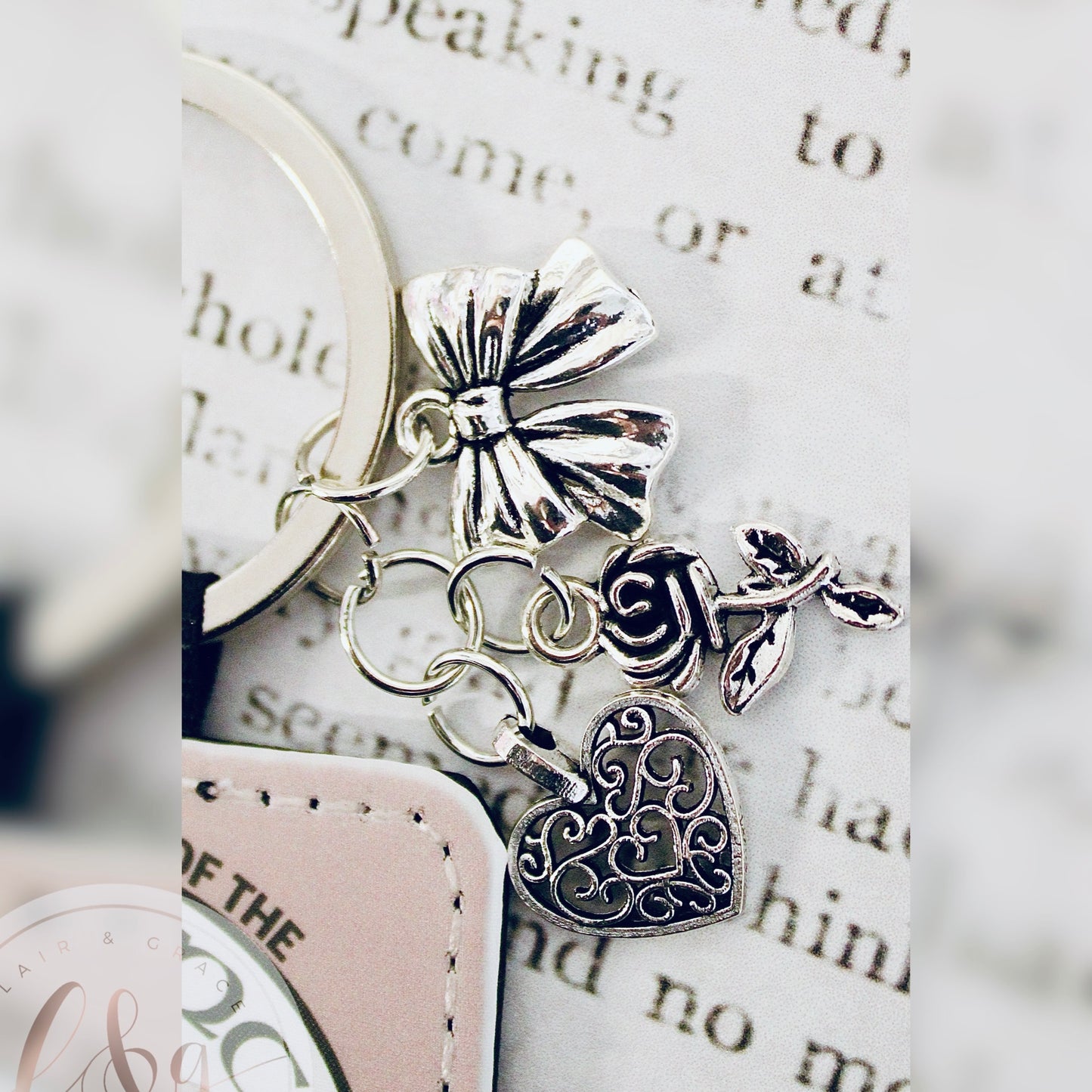 Romance Book Club Keychain