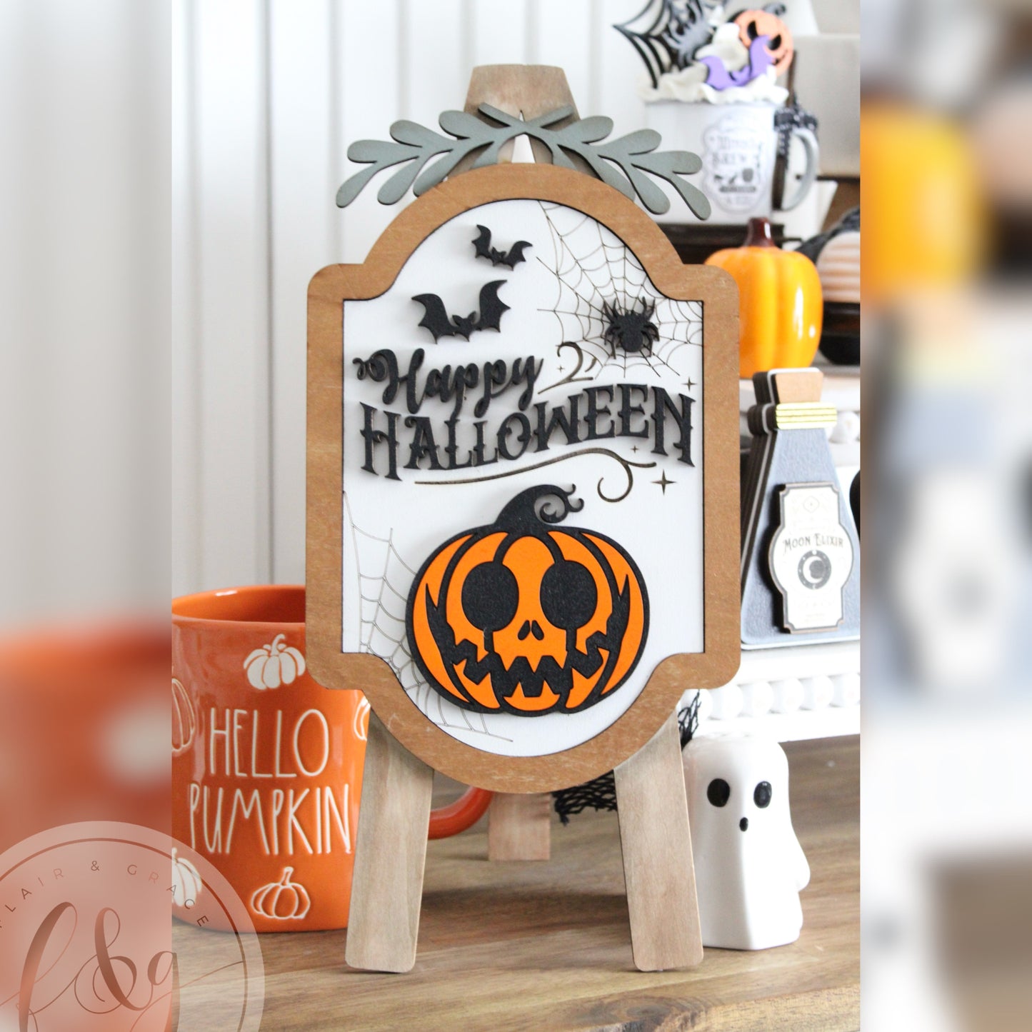 Happy Halloween - Easel Insert (INSERT ONLY)
