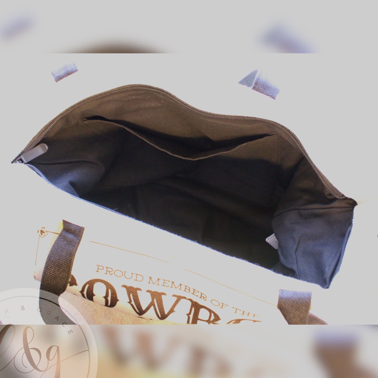 Cowboy Romance Book Club Tote Bag