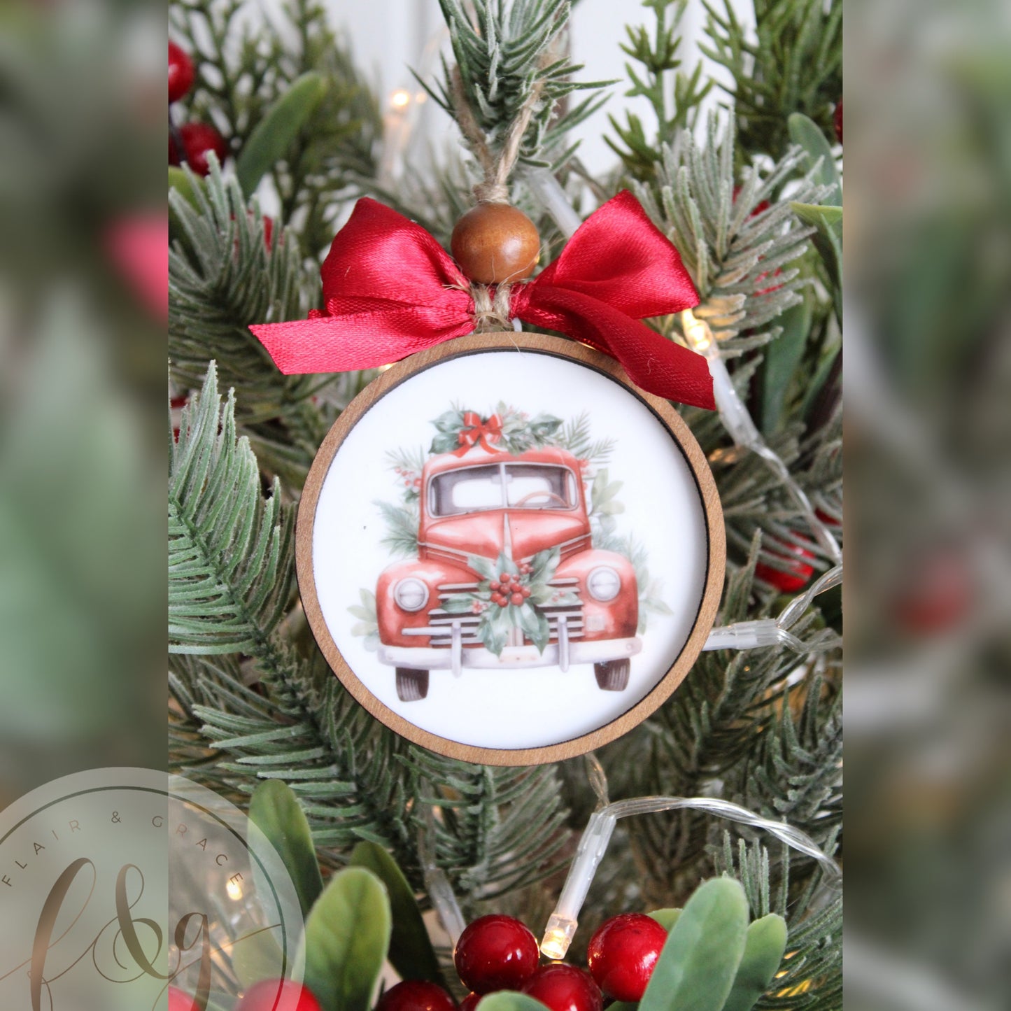 Country Christmas Ornaments