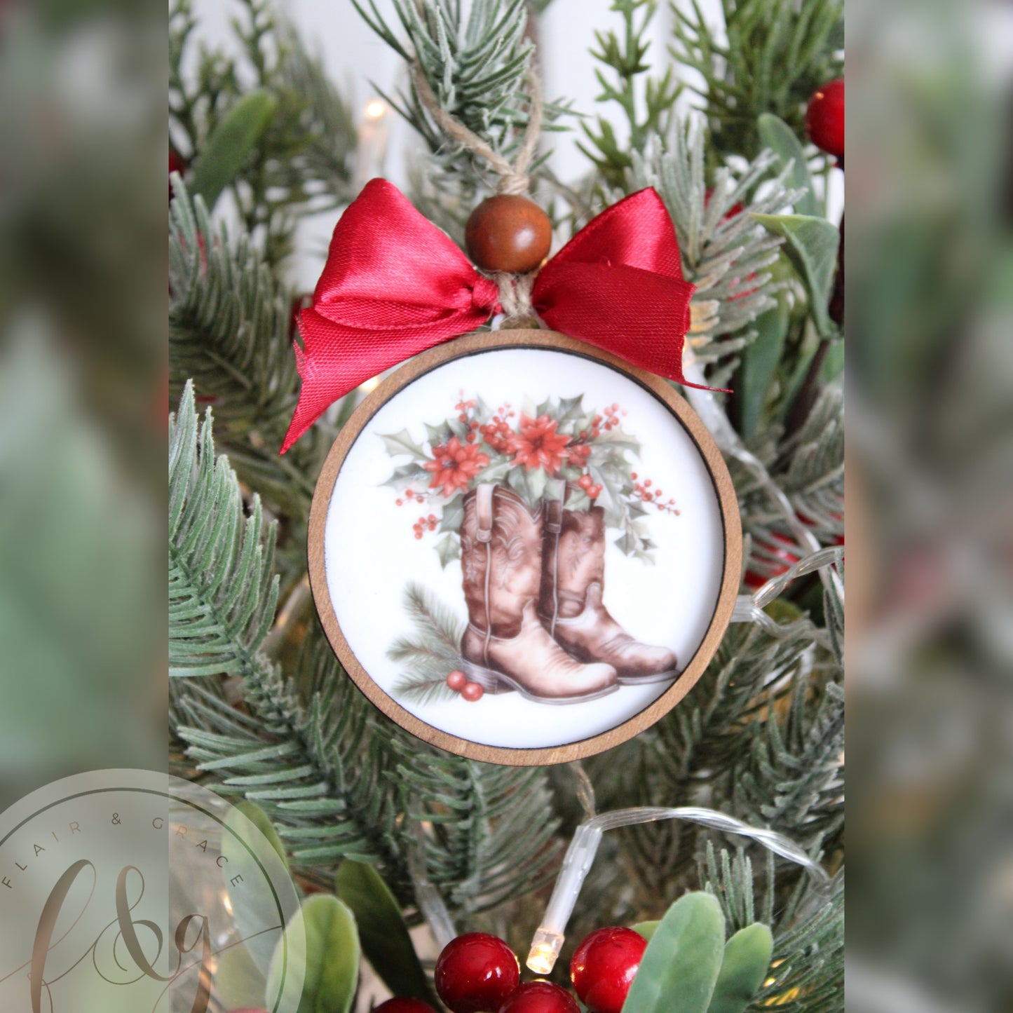 Country Christmas Ornaments