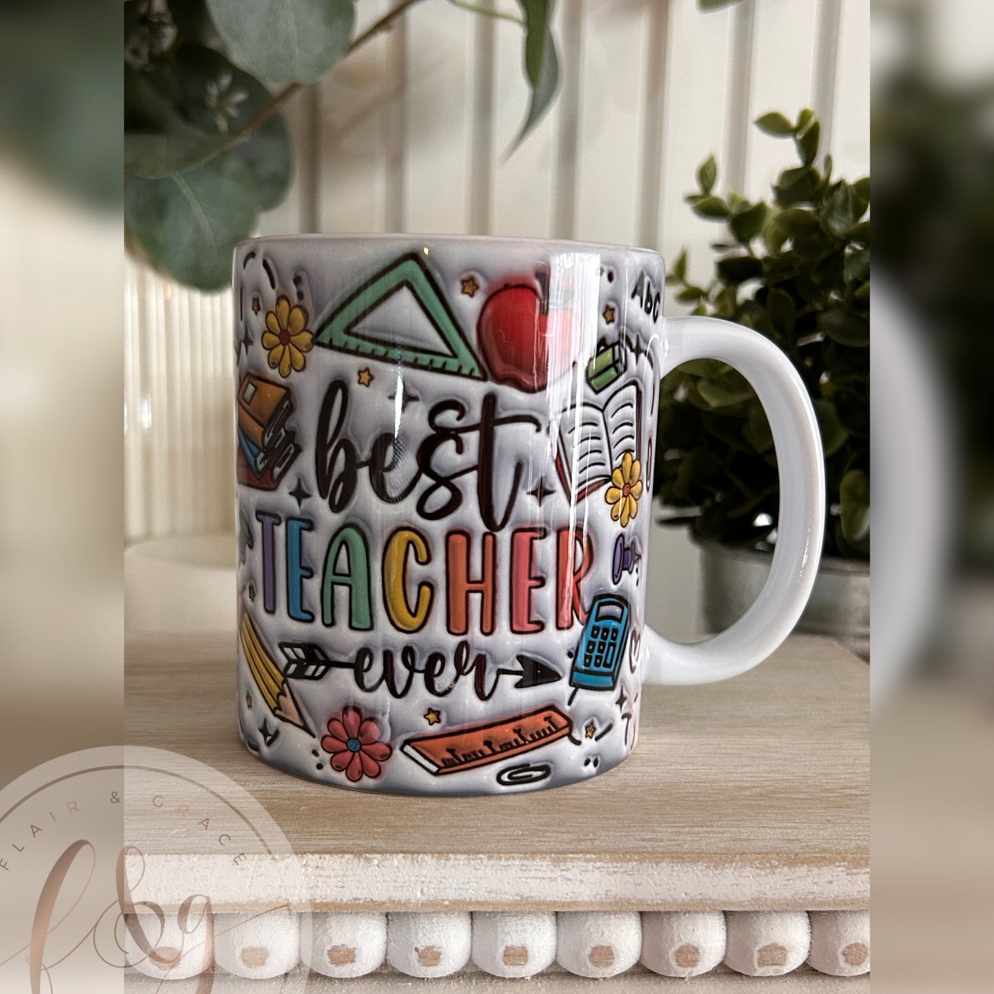 IN STOCK Best Teacher Ever Mug