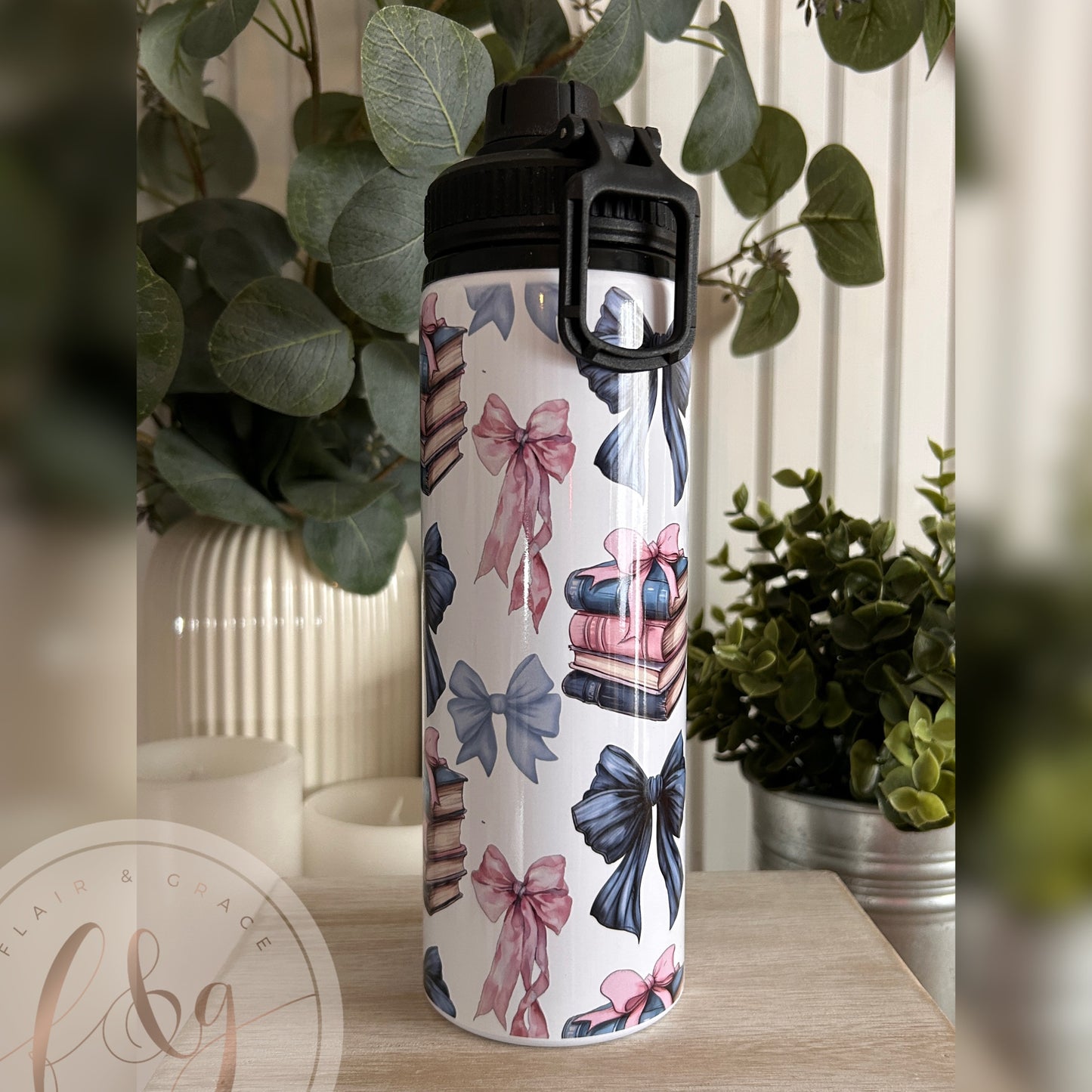 IN STOCK Books & Bows Tumbler