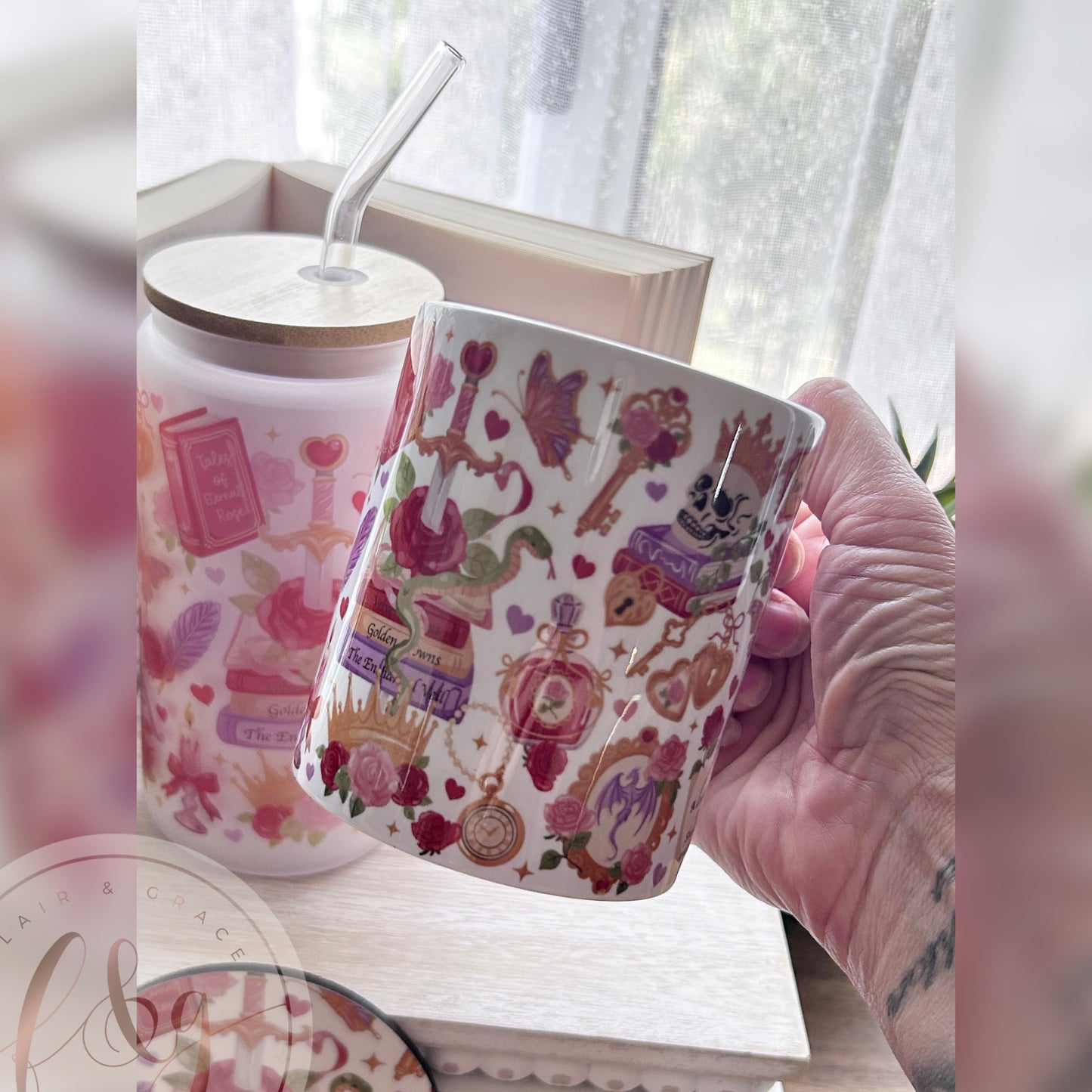 Romantasy Drinkware Set