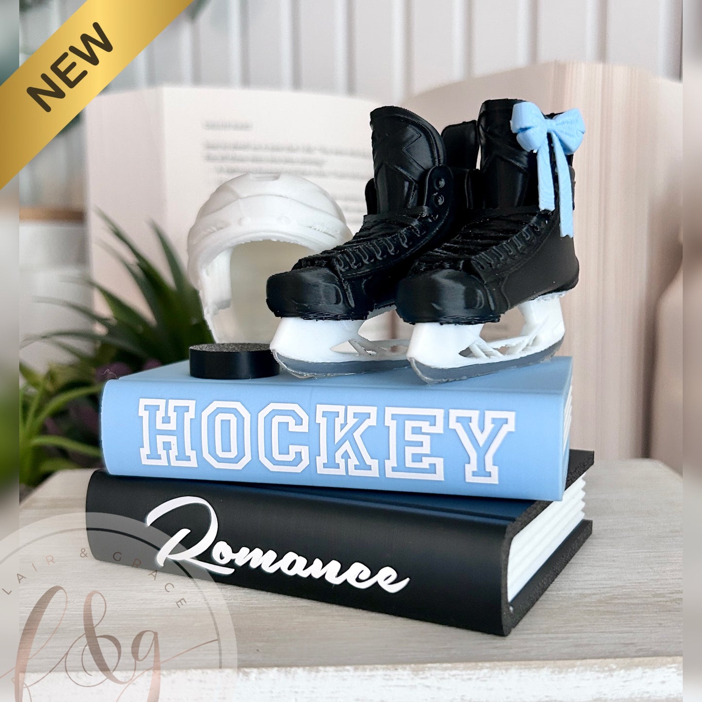 Hockey Romance Book Stack