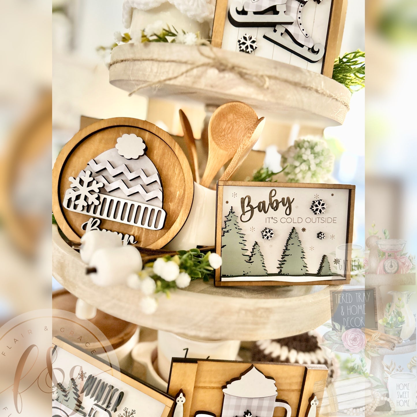 Farmhouse Winter Collection - Brrr Beanie Sign