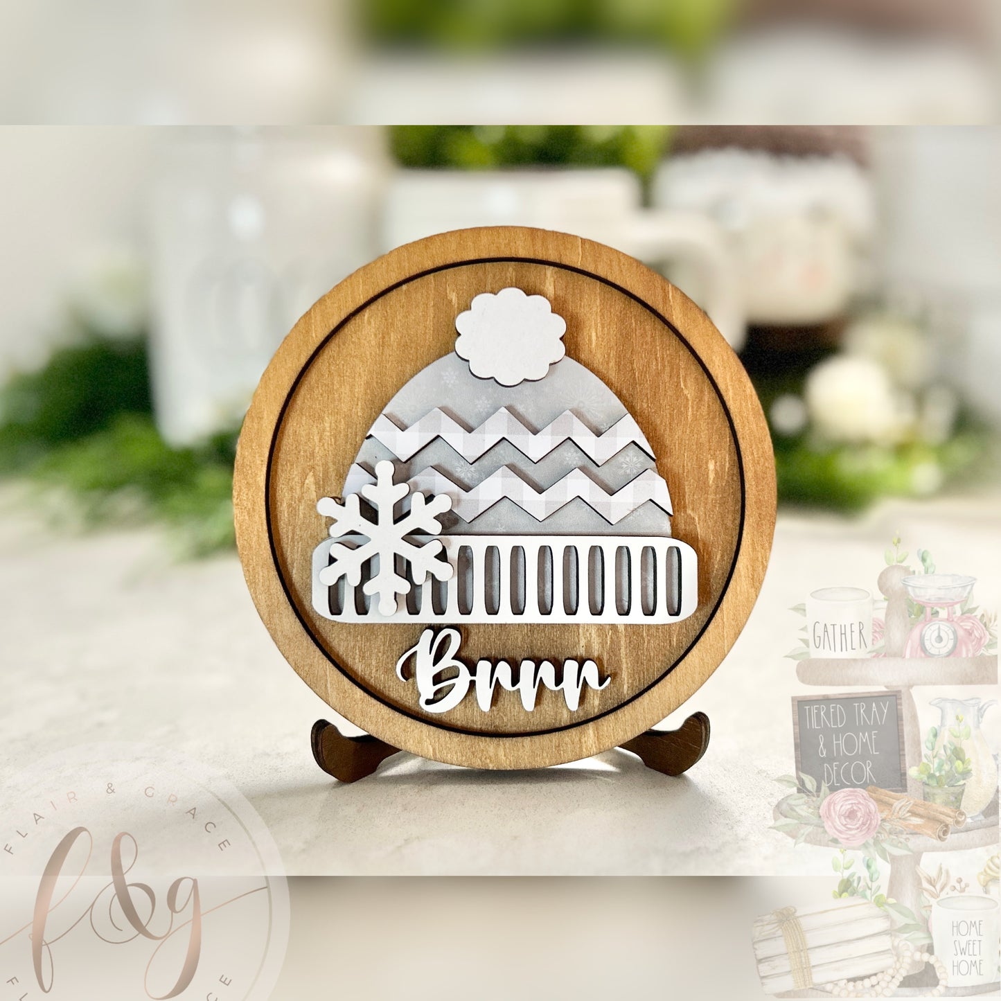 Farmhouse Winter Collection - Brrr Beanie Sign