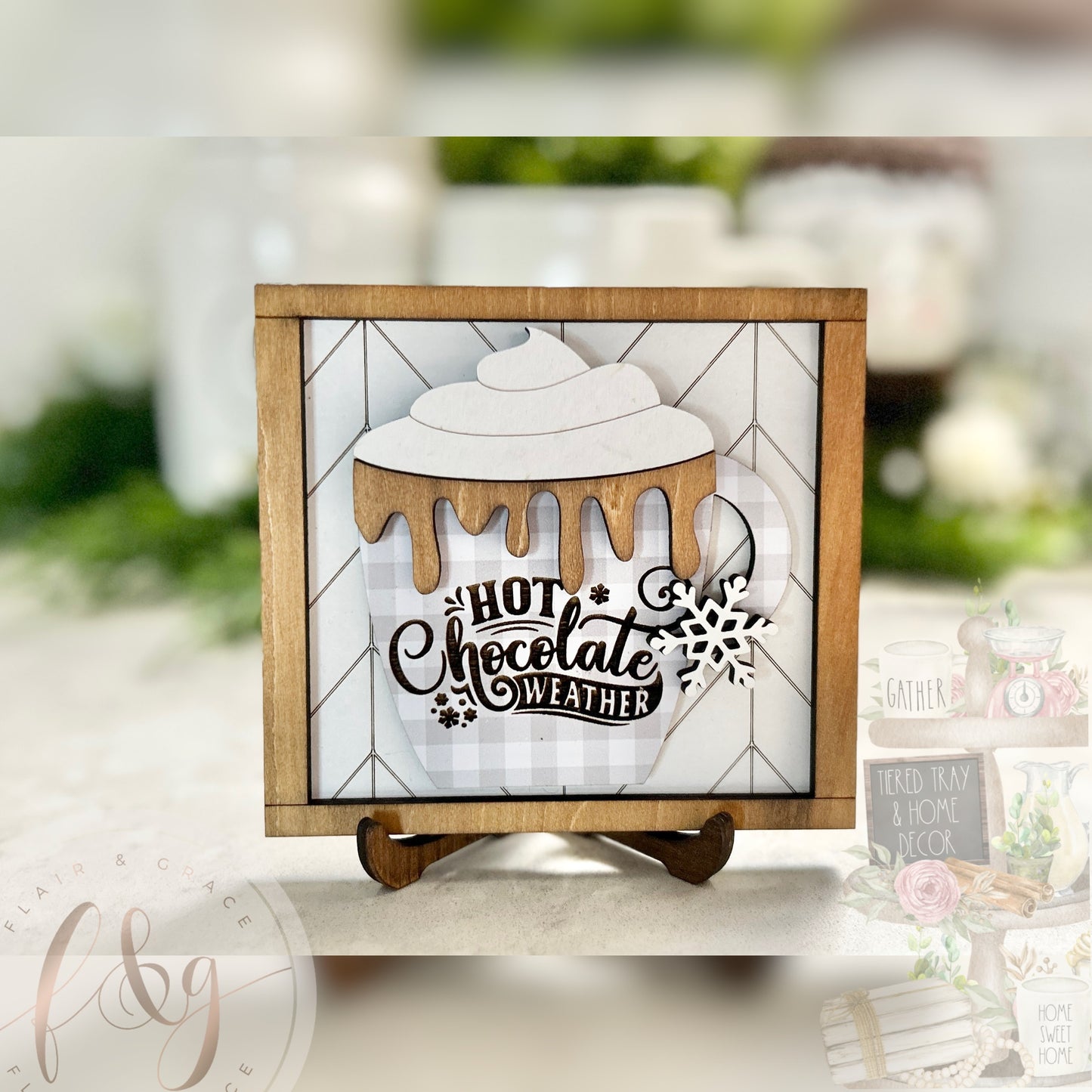 Farmhouse Winter Collection - Hot Chocolate Weather Sign