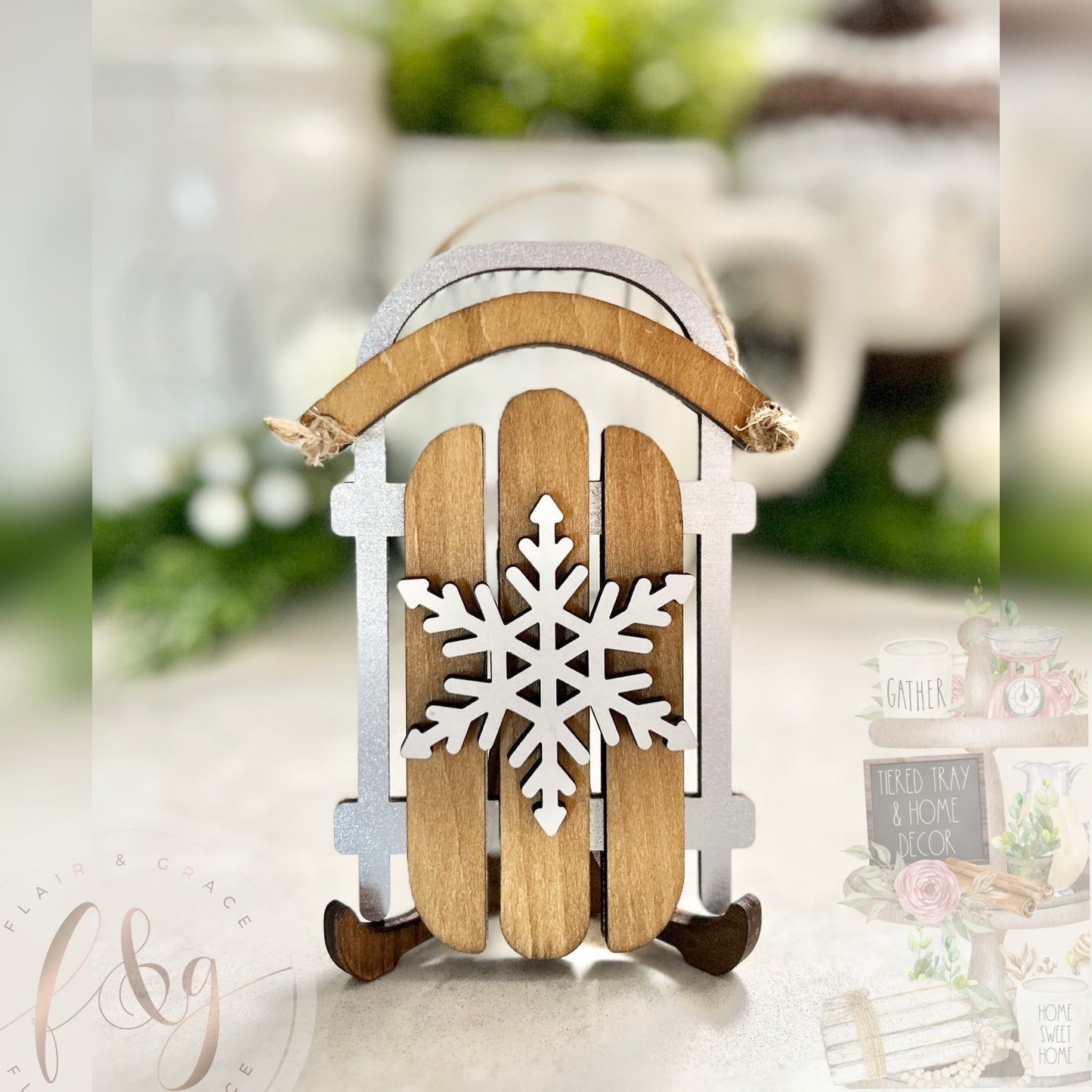 Farmhouse Winter Collection - Snow Sled