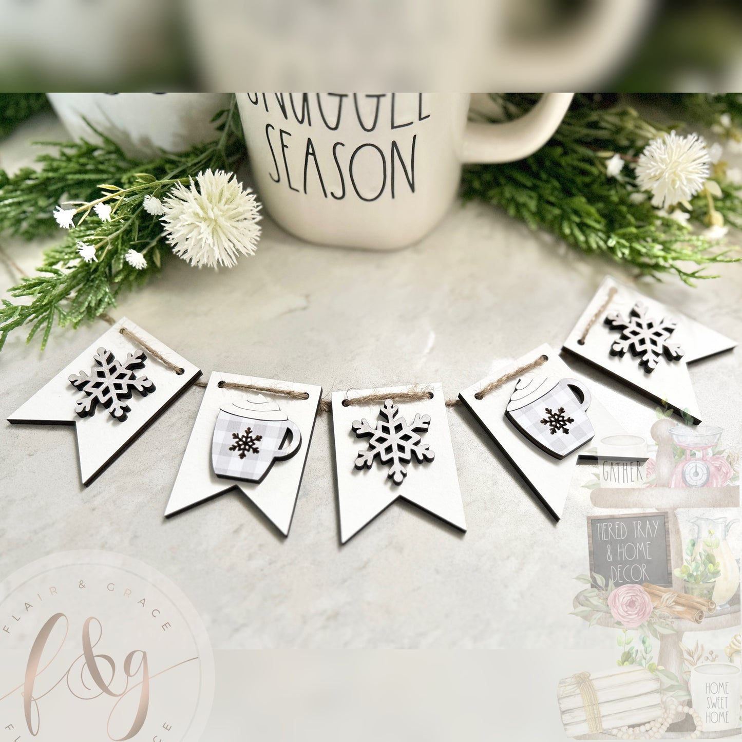 Farmhouse Winter Collection - Bunting