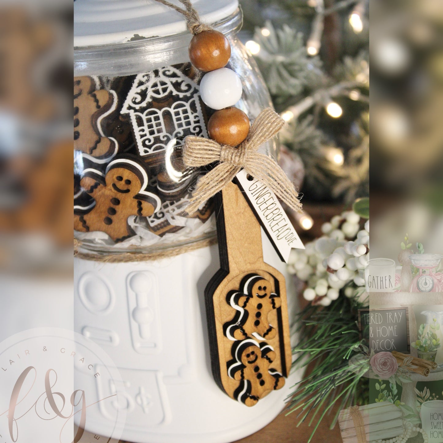 Gingerbread Dve Collection - Canister Fillers