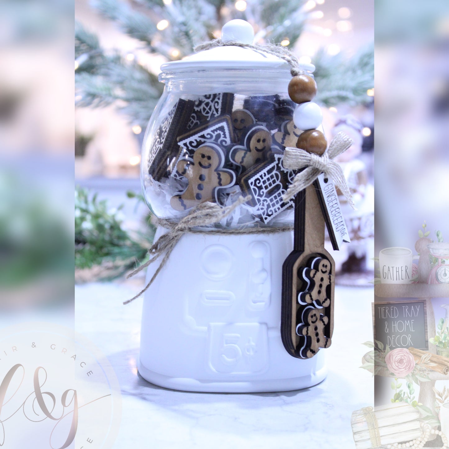 Gingerbread Dve Collection - Canister Scoop