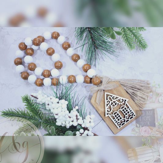 Gingerbread Dve Collection - Garland