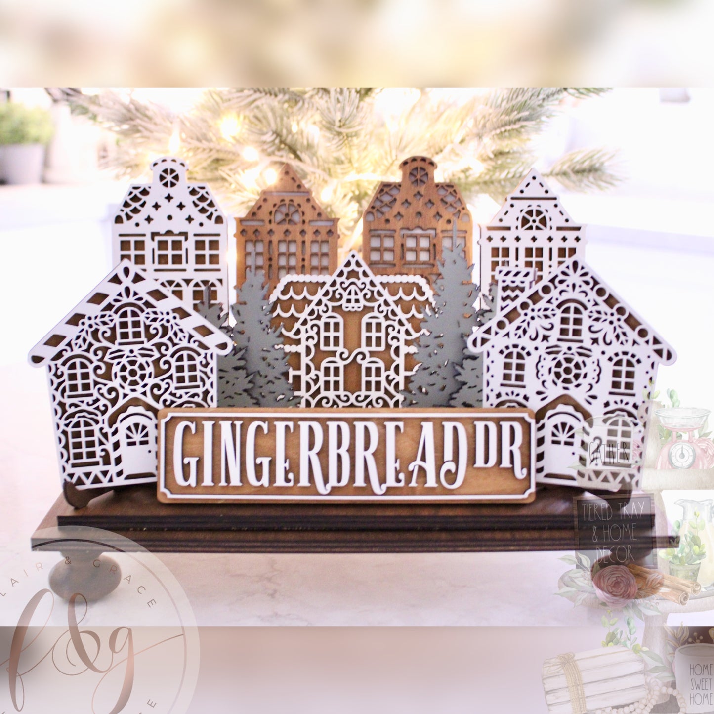 Gingerbread Dve Collection - Gingerbread Dve Street Sign