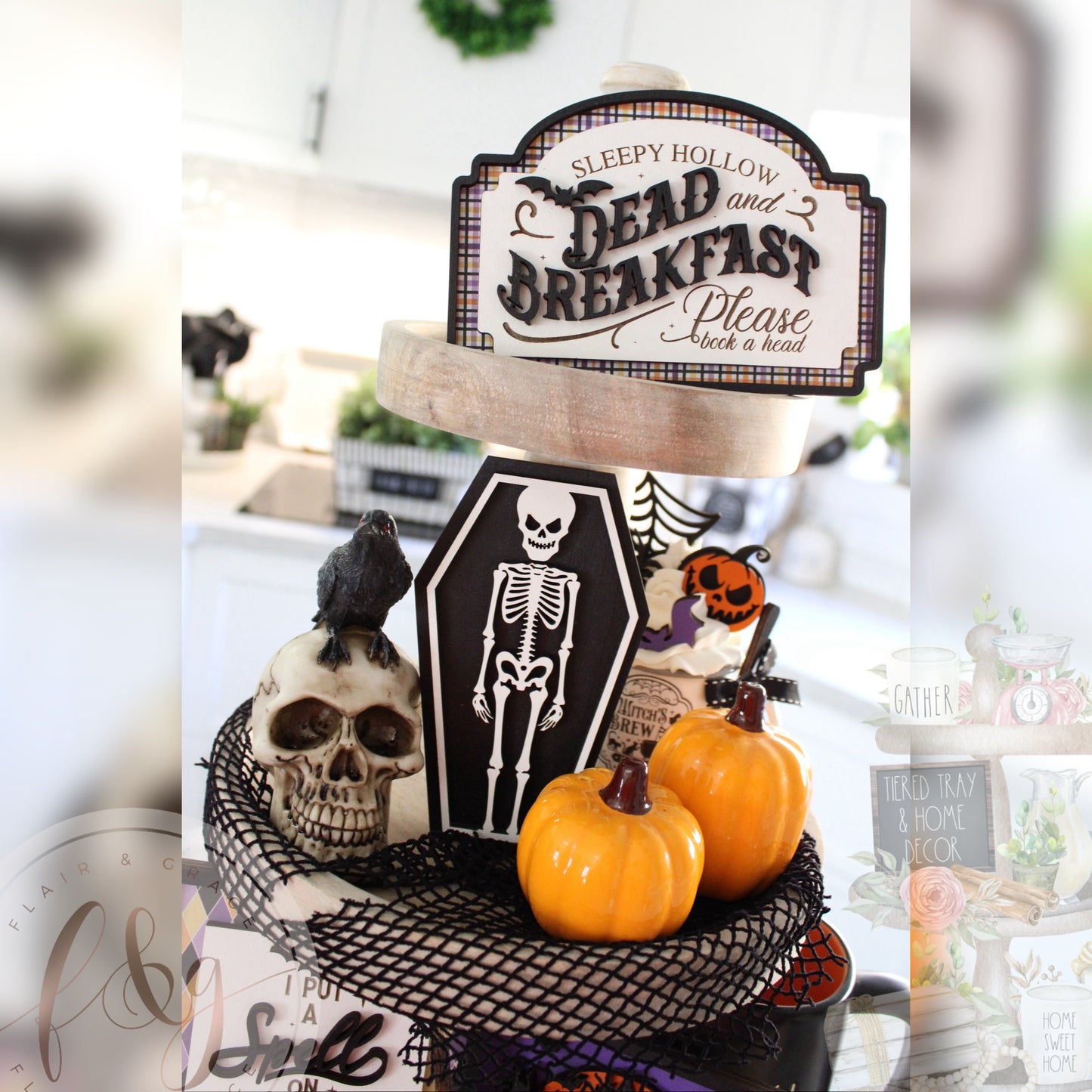 Spooktacular Halloween Collection - Set of 2 Coffins
