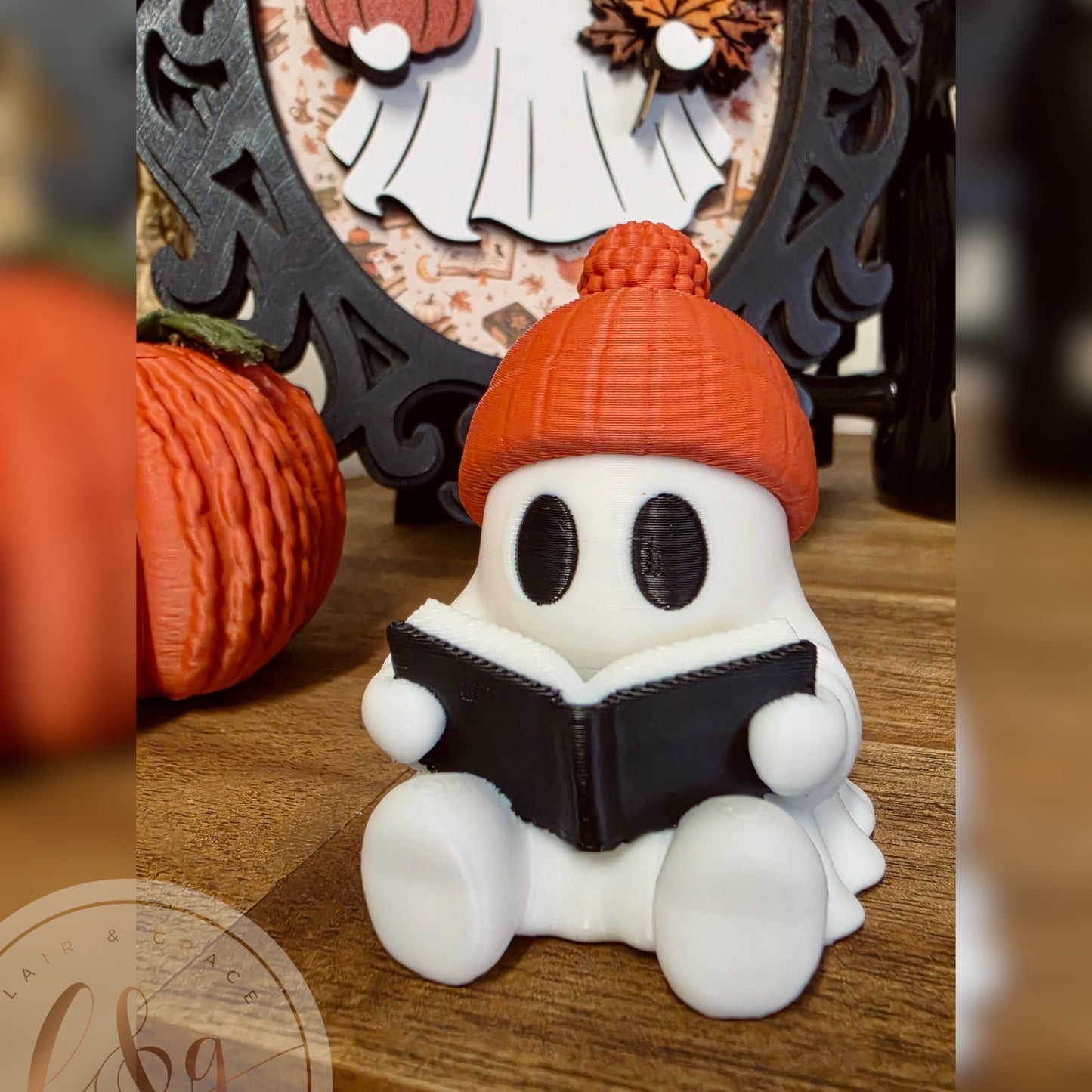 Cozy Little Reading Ghost