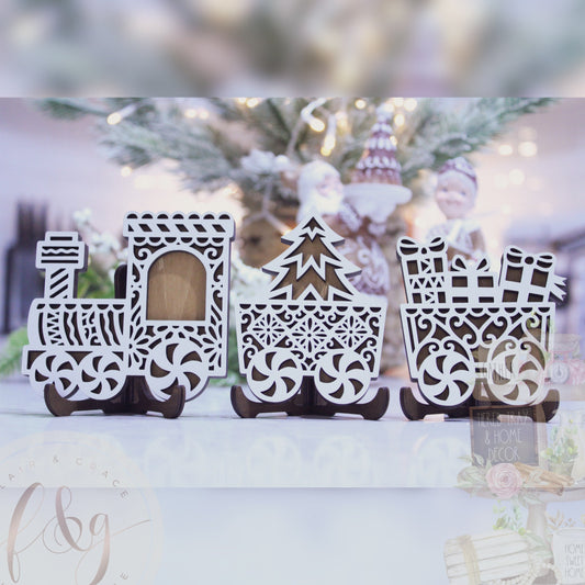 Gingerbread Dve Collection - Train Set