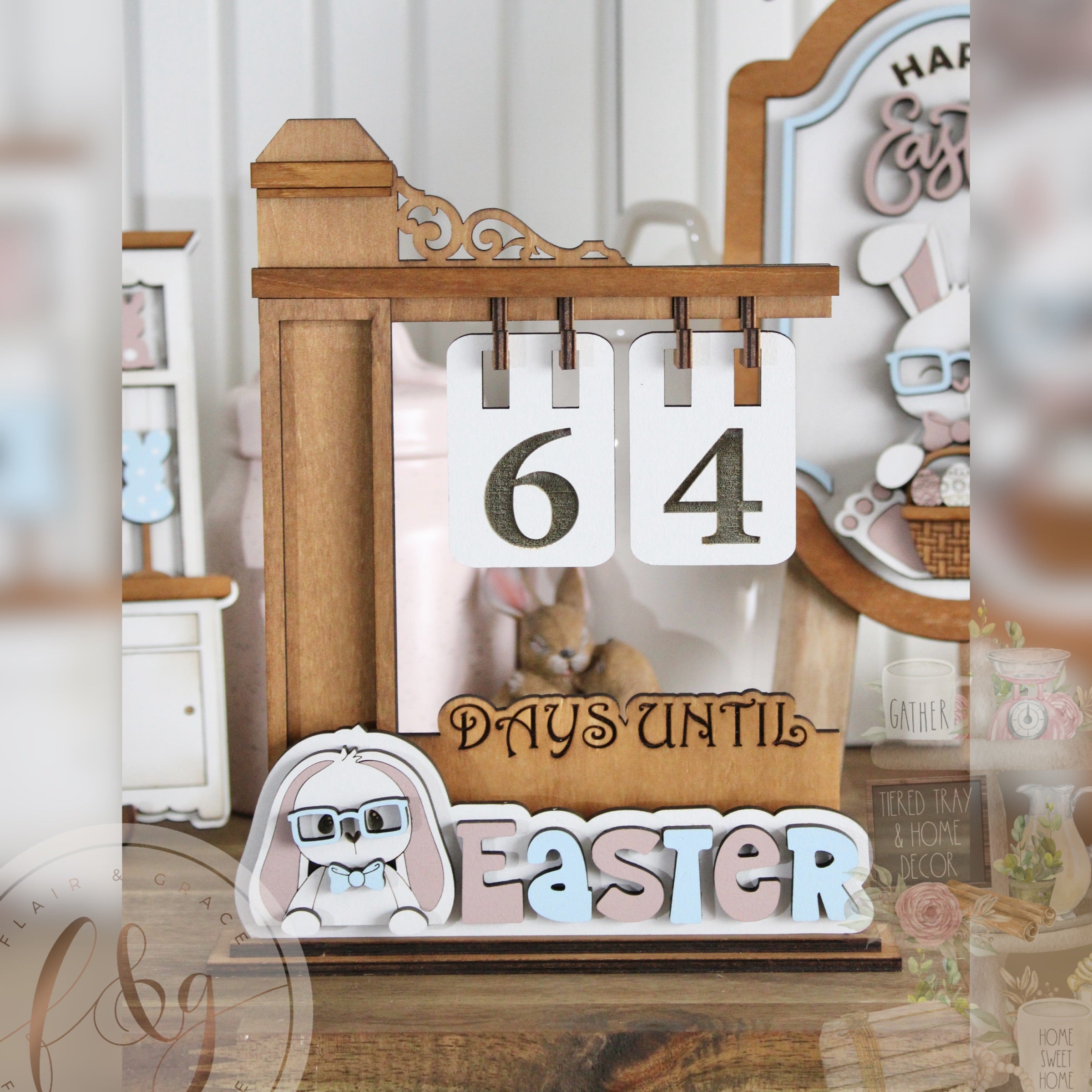 Interchangeable Countdown Calendar & Inserts – Flair & Grace