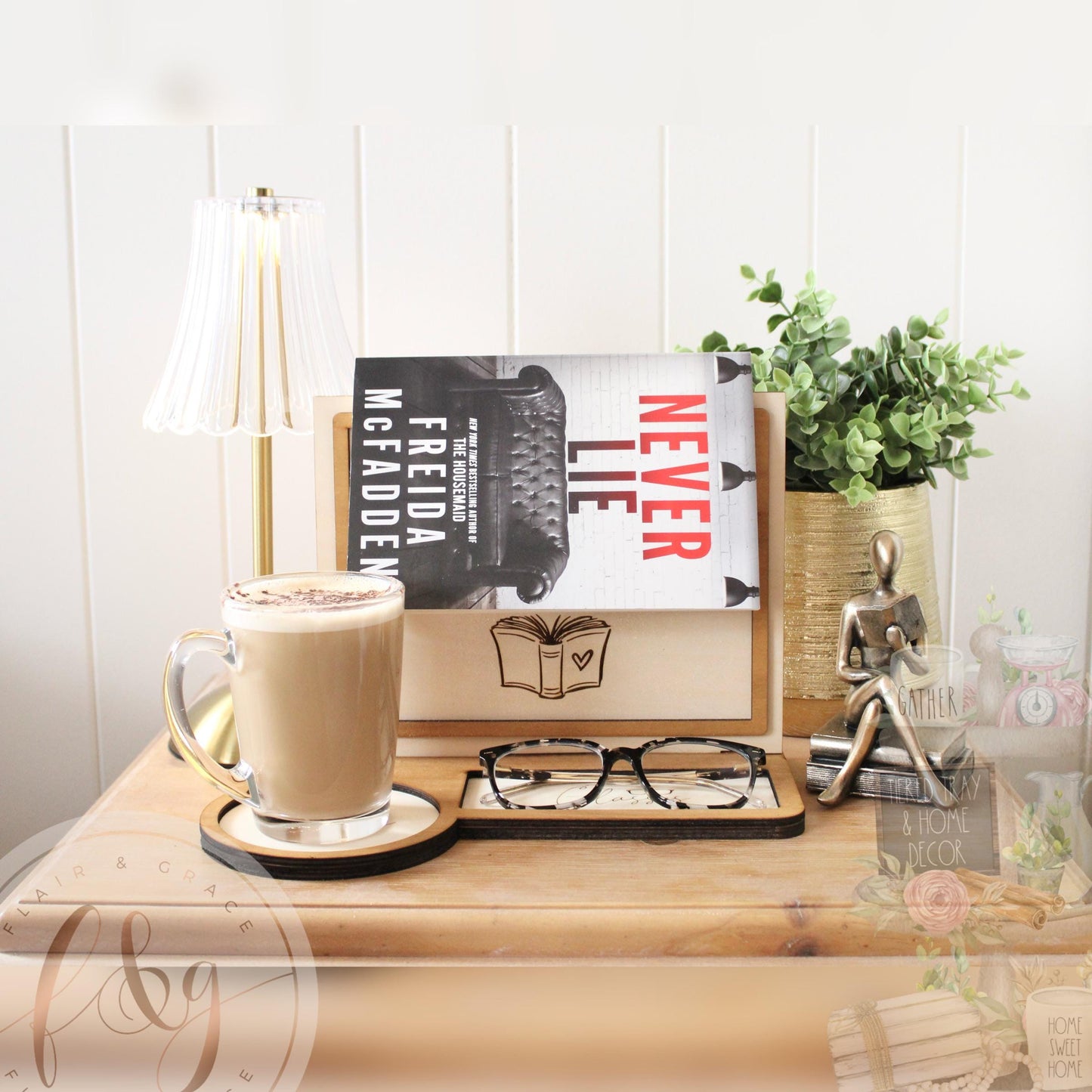 Book Caddy / Book Station / Reading Station / Book Valet / Book Holder / Book Nook / Book Rest / Book Stand