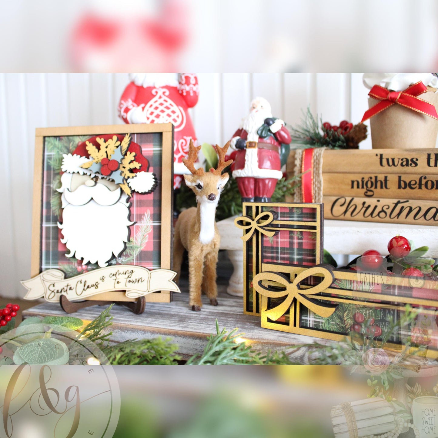 A Vintage Christmas Collection - Santa Claus is Coming to Town