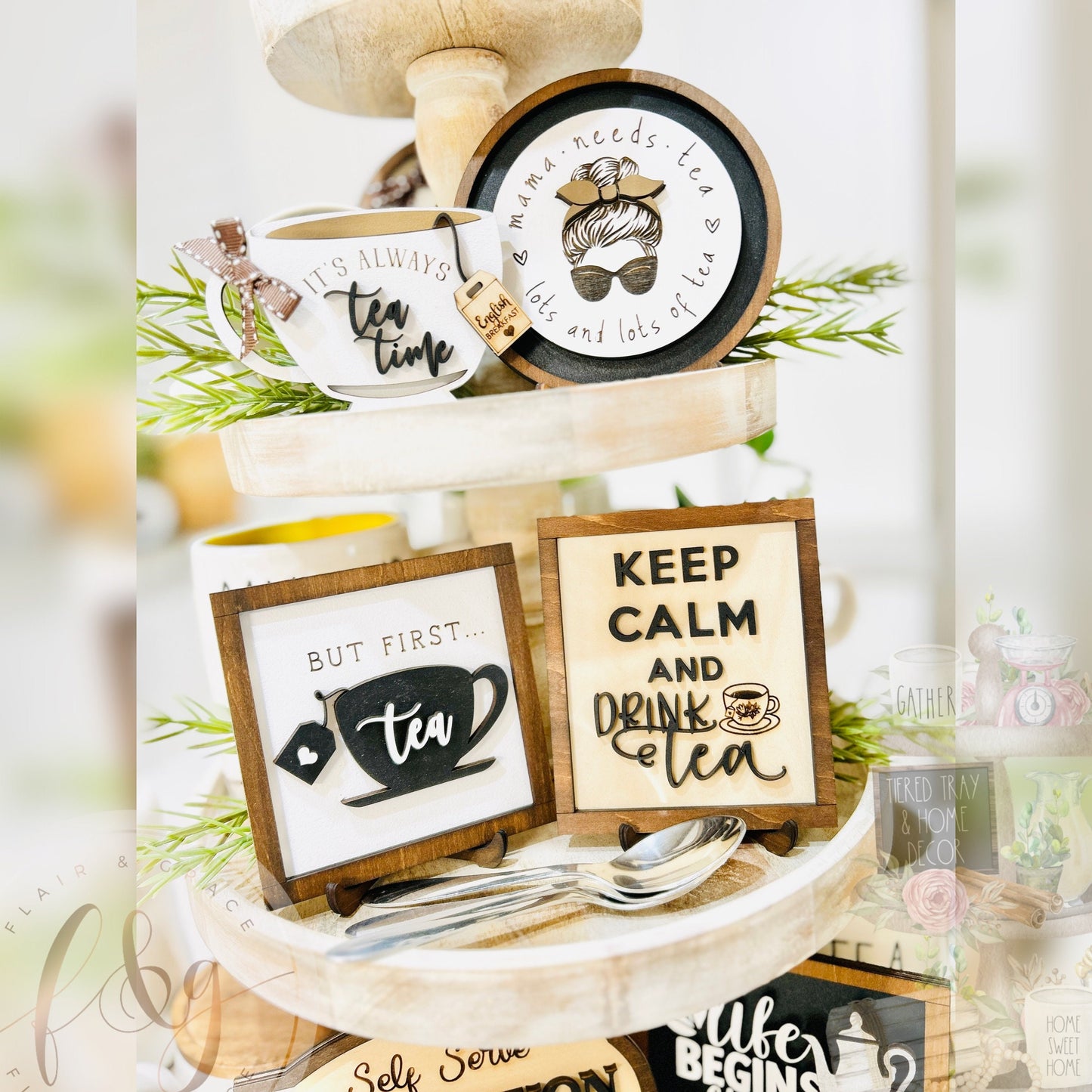 Tea Time Collection - 5 Piece Base Set