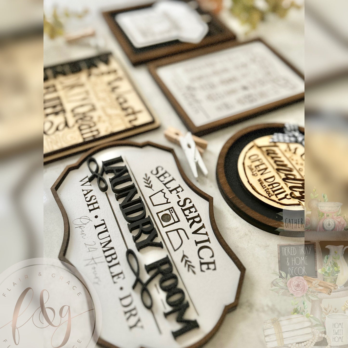 Loads of Laundry Collection - 5 piece Base Set