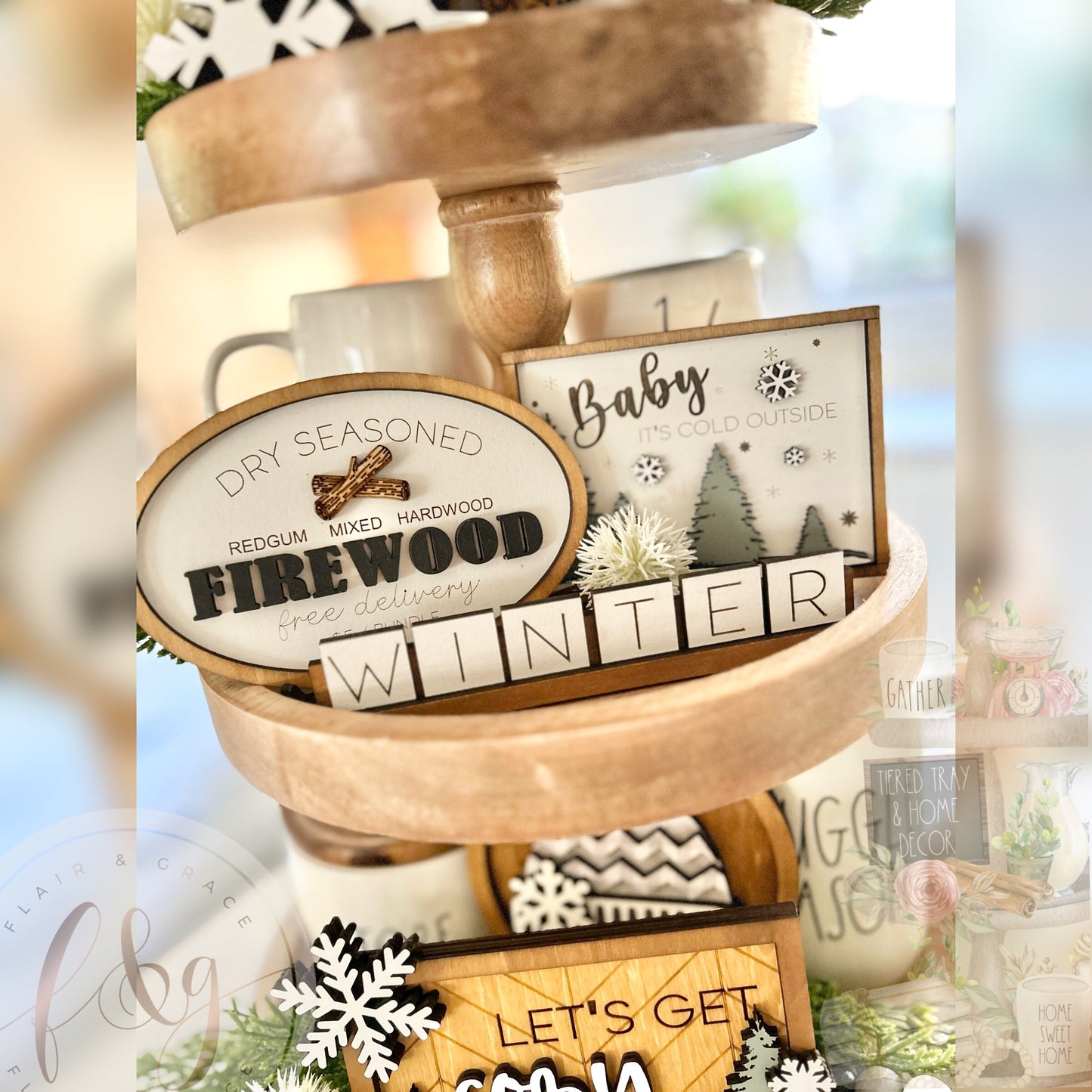 Farmhouse Winter Collection - Firewood Sign