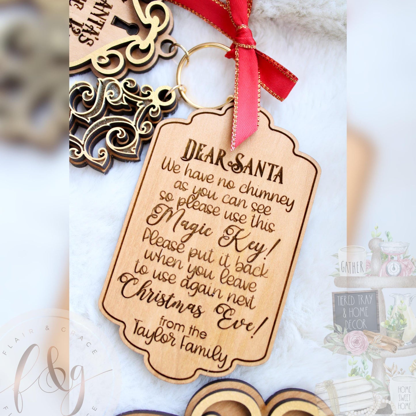 Santa Key / Santa’s Magic Key / Magic Key / Key for Santa / Christmas Eve Key