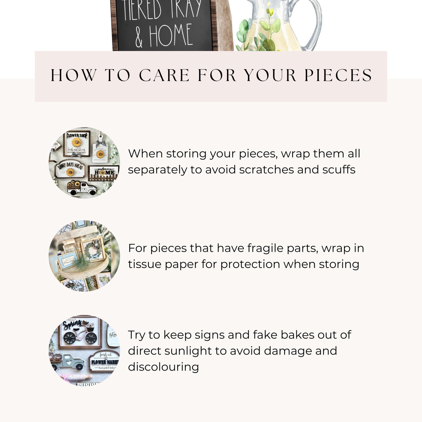 Hamptons Collection - Ginger Jars sign