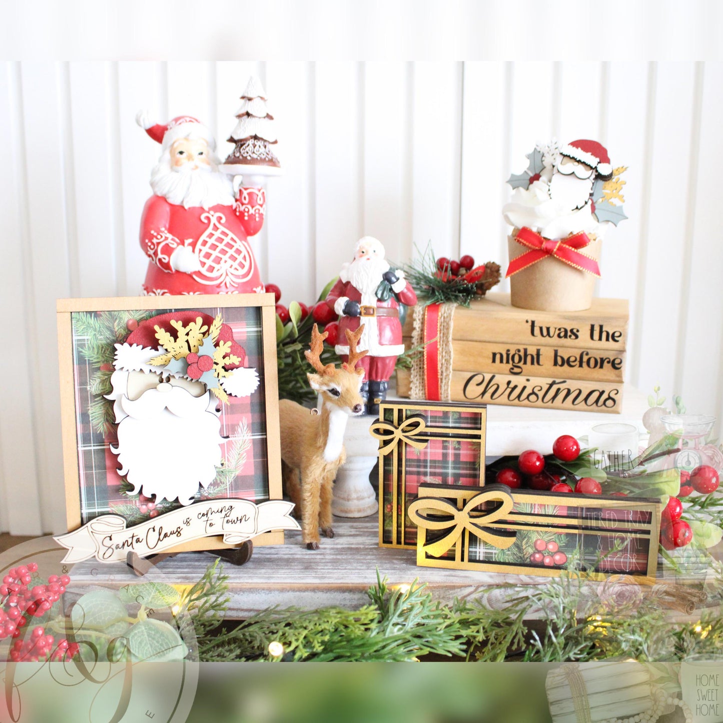 A Vintage Christmas Collection - Santa Claus is Coming to Town
