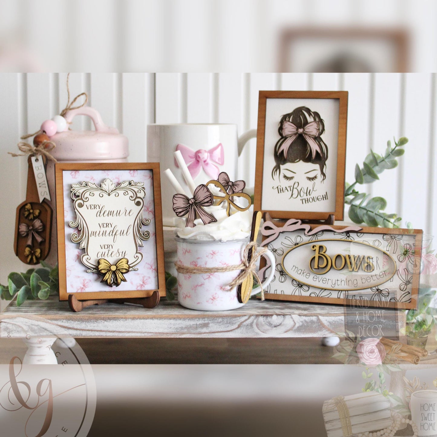 That Bow Though - Faux Mini Mug