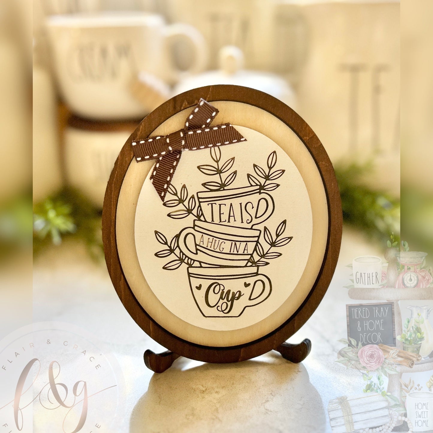 Tea Time Collection - Tea is a Hug in a Cup