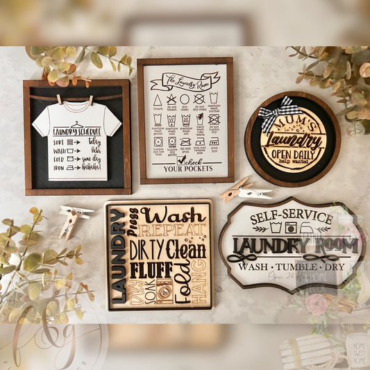 Loads of Laundry Collection - 5 piece Base Set