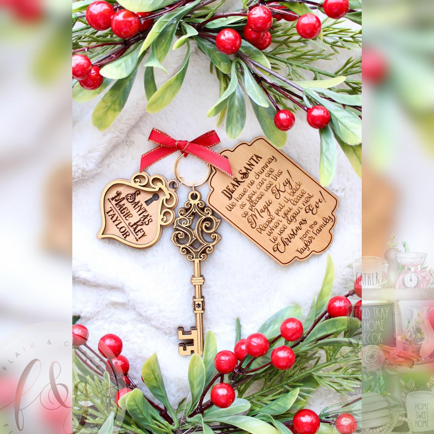 Santa Key / Santa’s Magic Key / Magic Key / Key for Santa / Christmas Eve Key
