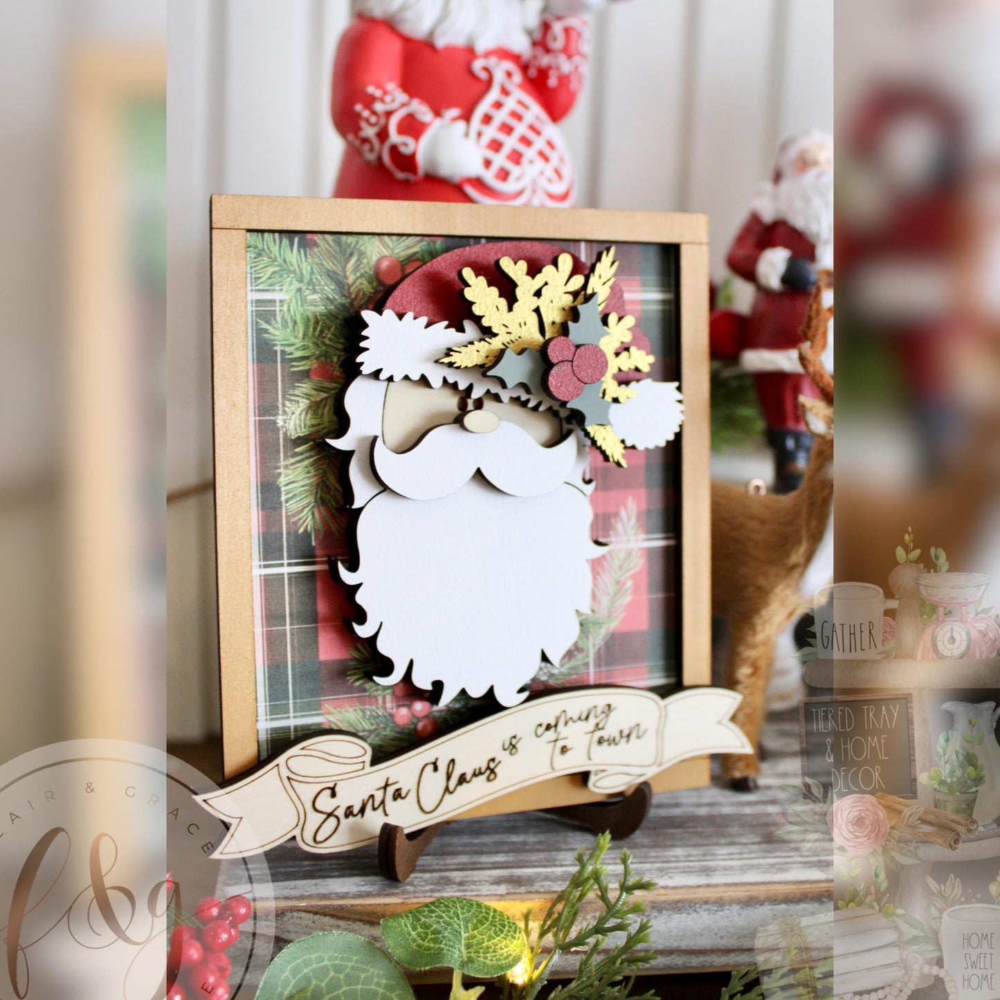 A Vintage Christmas Collection - Santa Claus is Coming to Town