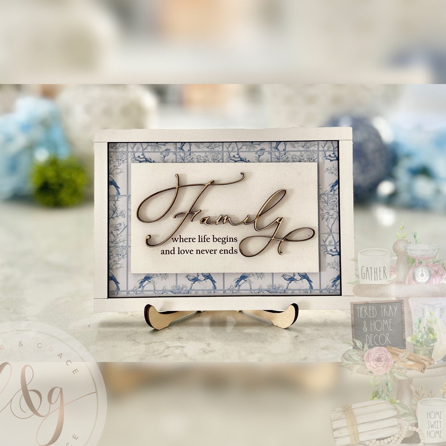 Hamptons Collection - Family sign