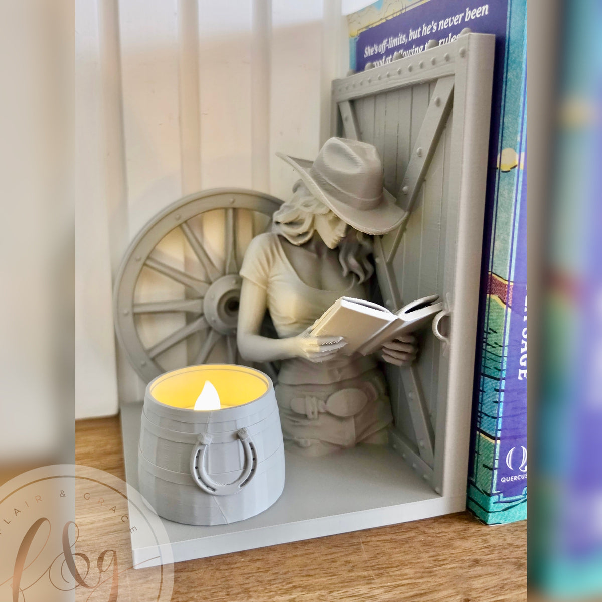 Cowboy Romance Bookends
