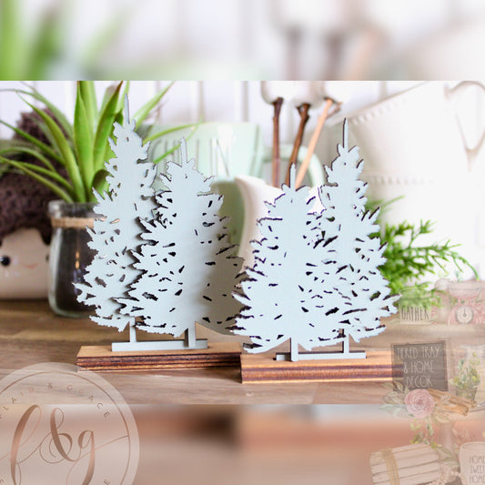 Caravan & Camping  Collection - Set of Trees (freestanding)