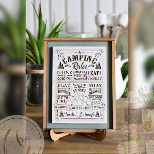 Caravan & Camping  Collection - Camping Rules