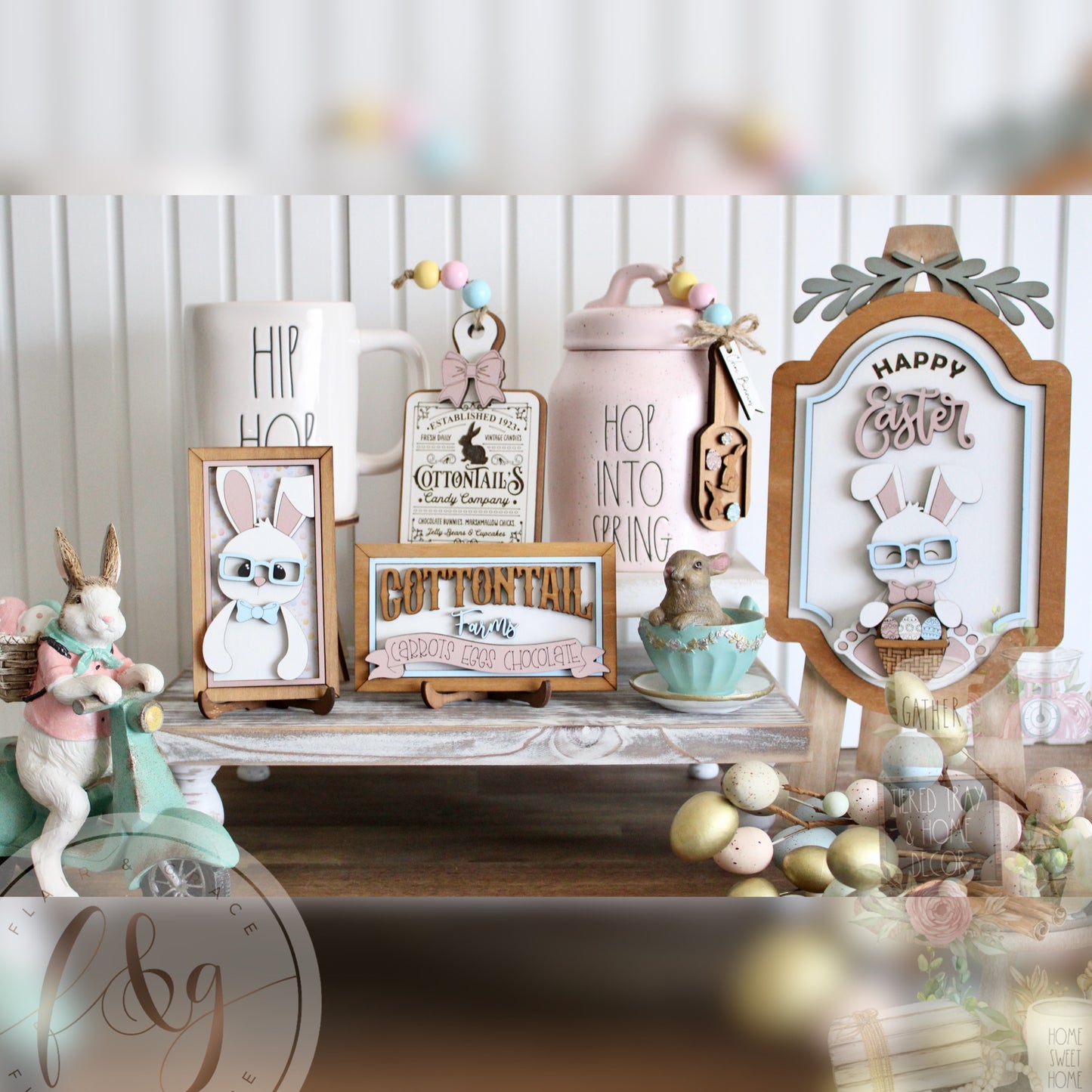 Cottontail Candy Co Easter Collection - Canister Scoop