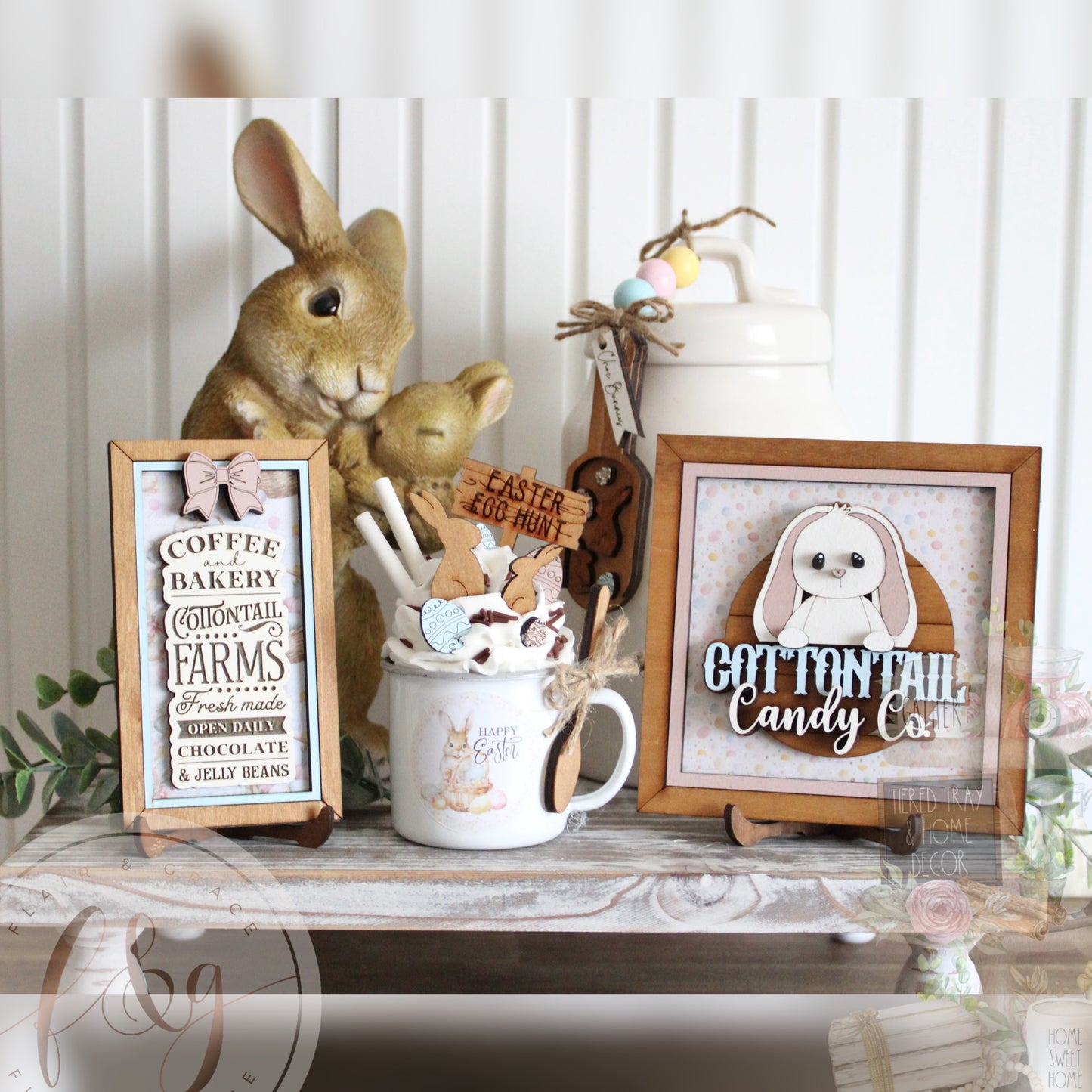 Cottontail Candy Co Easter Collection - Canister Scoop